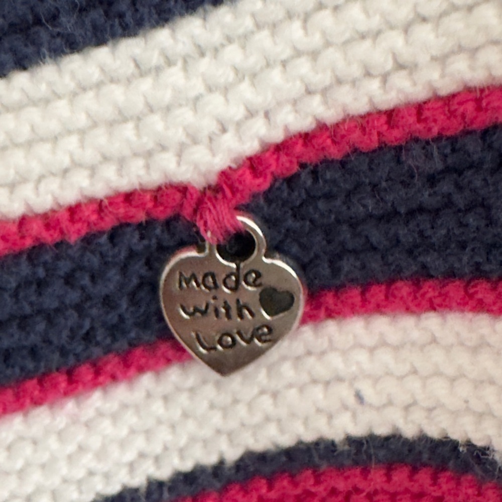 Rabe Stripe Knit Sweater Navy and White - Picture 5 of 9